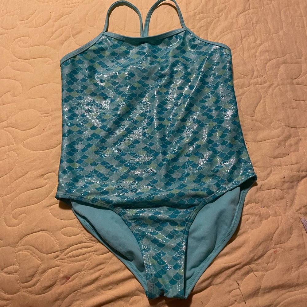 Kids glittery mermaid swimsuit